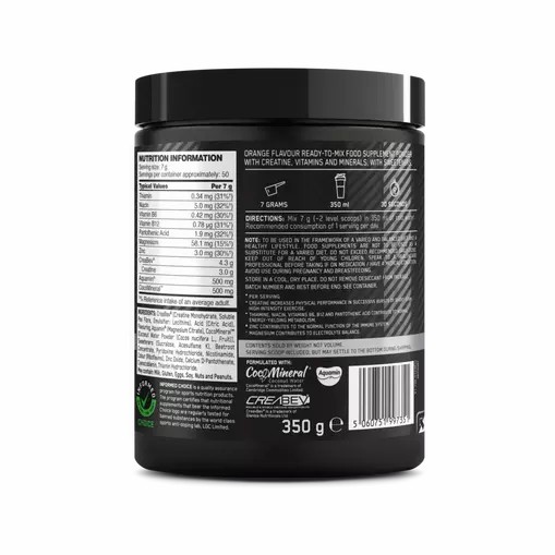 Optimum Nutrition Platinum Creatine Plus Orange 350 grams (50 Servings) Österreich | OI8394175