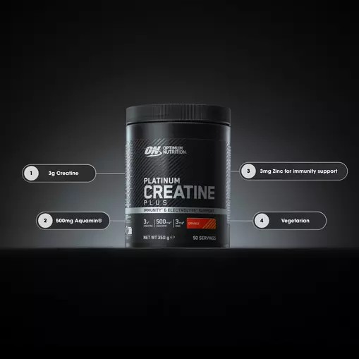Optimum Nutrition Platinum Creatine Plus Orange 350 grams (50 Servings) Österreich | OI8394175