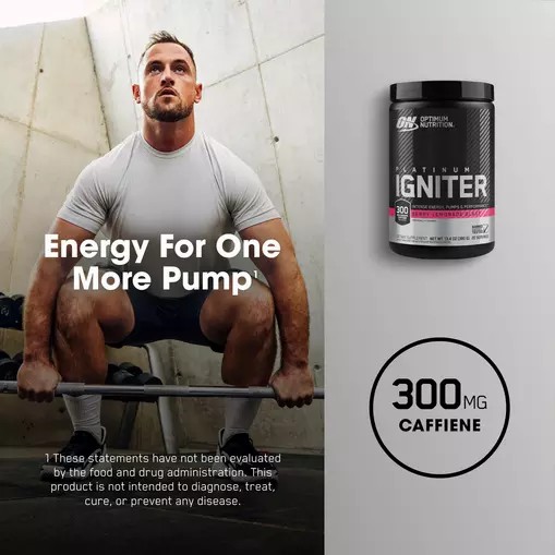 Optimum Nutrition Platinum Igniter Berry Lemonade Blast 0.84 lb (20 Servings) Österreich | XV1437680