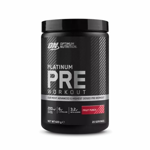 Optimum Nutrition Platinum Pre-workout Fruit Punch 420 grams (20 Servings) Österreich | TH4209571