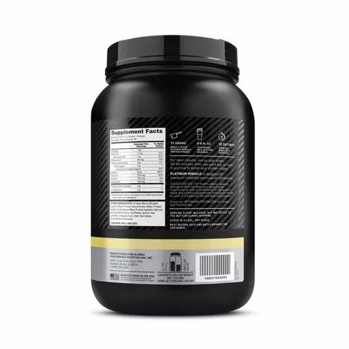 Optimum Nutrition Platinum Rebuild Vanilla Buttercream 1.63 lb (20 Servings) Österreich | FV4078236