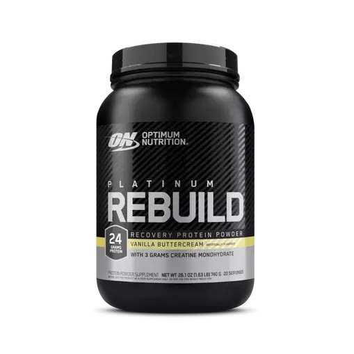 Optimum Nutrition Platinum Rebuild Vanilla Buttercream 1.63 lb (20 Servings) Österreich | FV4078236