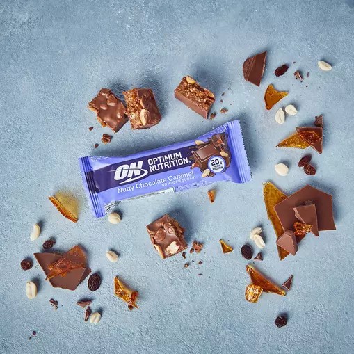 Optimum Nutrition Protein Bar Nutty Chocolate Caramel 70 grams (1 Bars) Österreich | GT5024781