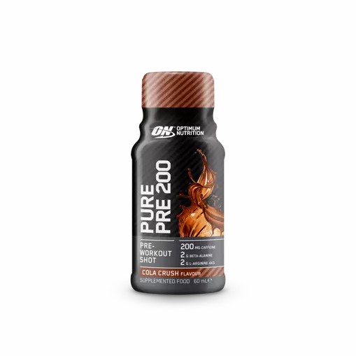 Optimum Nutrition Pure Pre 200 Pre-Workout Shot Cola 60ml (12 shots) Österreich | ZM5031682