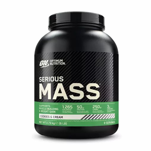 Optimum Nutrition Serious Mass Cookies & Cream 2.73 kg (8 Servings) Österreich | HC8693057