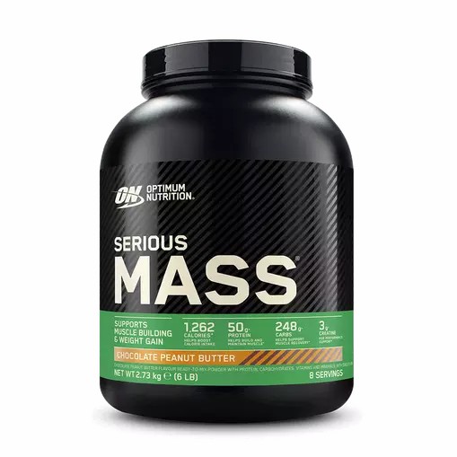 Optimum Nutrition Serious Mass Gainer Chocolate Peanut Butter 2.73 kg (8 Servings) Österreich | RK1470256